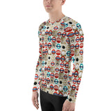 hinesii 'Circles' Men's Rash Guard