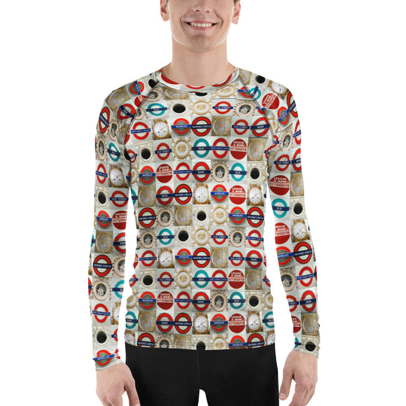 hinesii 'Circles' Men's Rash Guard