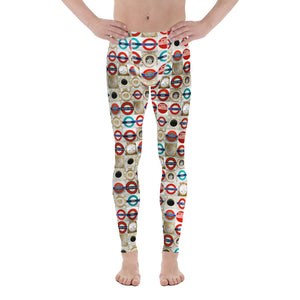 hinesii 'Circles' Men's Leggings