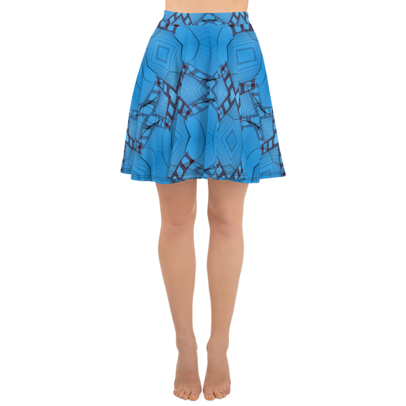 hinesii 'Inversion Golden Gate' Skater Skirt