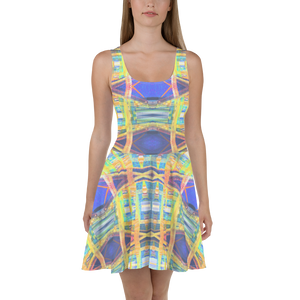 hinesii 'Kozmic Fade' Skater Dress