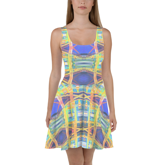 hinesii 'Kozmic Fade' Skater Dress