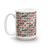 hinesii 'Circles' Mug 15 oz