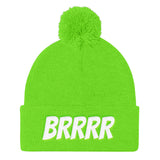 hinesii 'BRRRR' Pom Pom Knit Cap