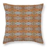 Rusty Lace - Throw Pillow